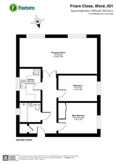 2 bedroom flat for sale, 41 Friars Close, Ilford, Essex, IG1 4AZ