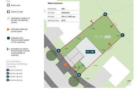 Land for sale, Plot 250 Teignbrook, Gilbert Avenue, Teignmouth