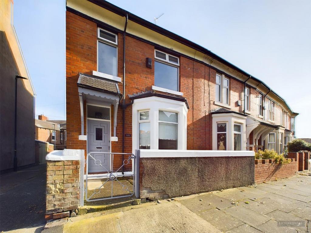 Drummond Terrace, North Shields 3 bed end of terrace house for sale £