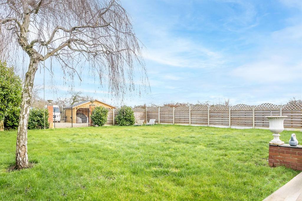 Rear garden