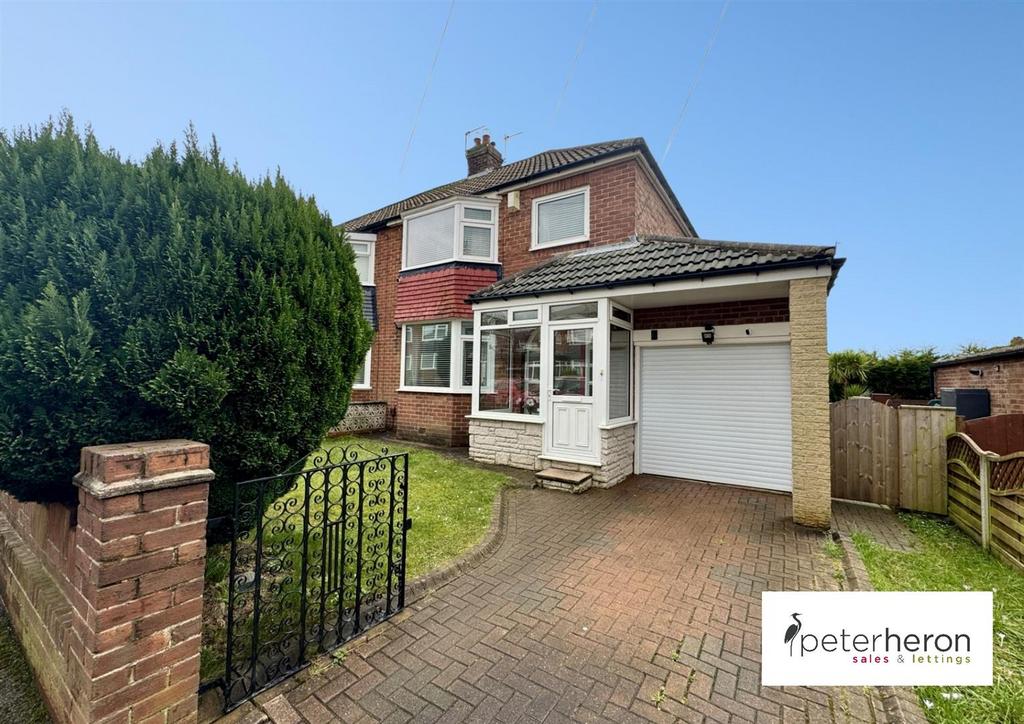 Cortina Avenue, High Barnes, Sunderland 3 bed semidetached house for