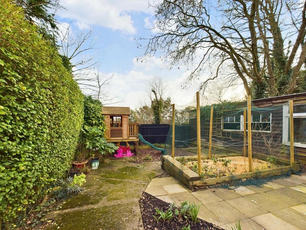 Rear garden