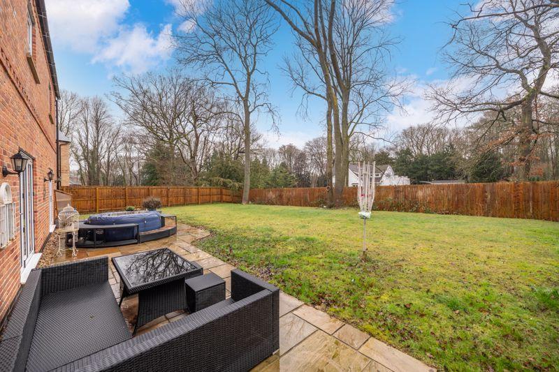 Rear garden
