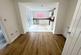 Dining area into kitchen