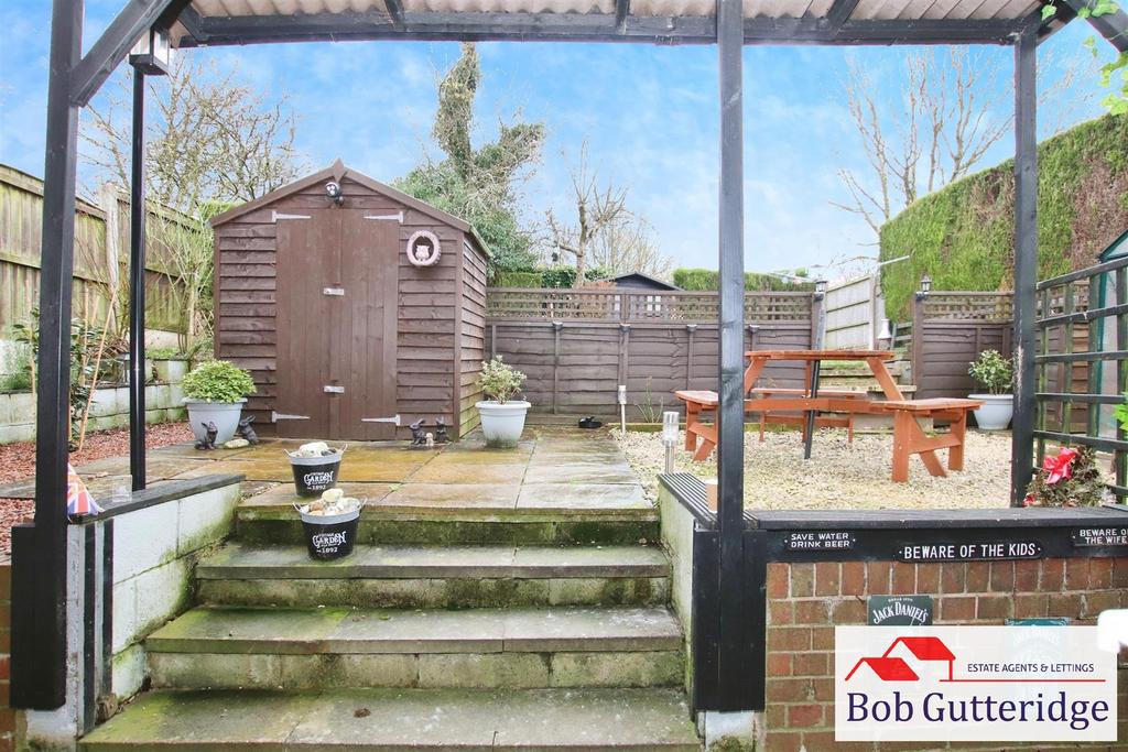 Rear garden