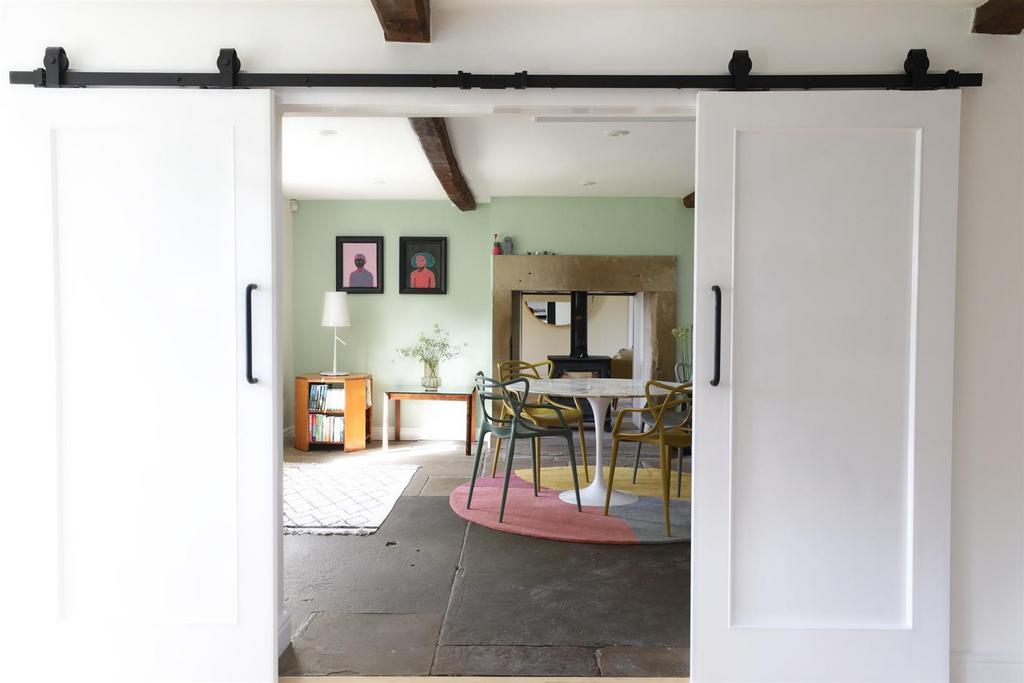 Kitchen through to dining room
