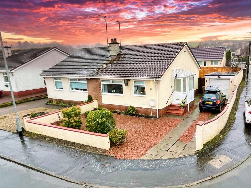 34 St. Andrews Gardens, Dalry 2 bed semidetached bungalow for sale £