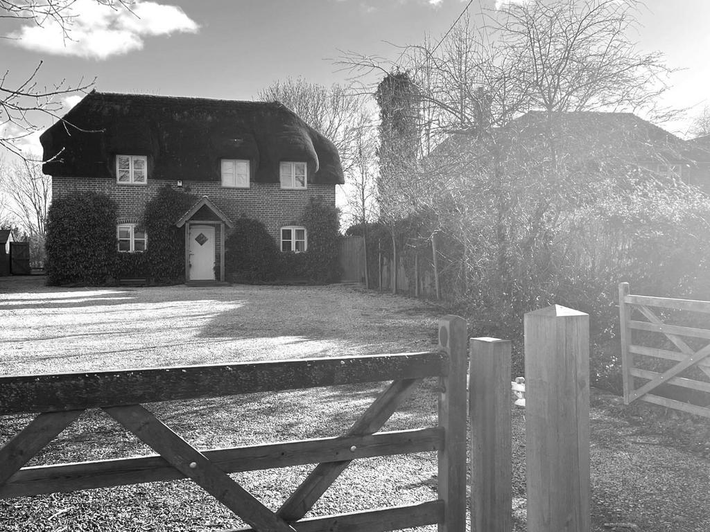 DISCREET FRONT ELEVATION FROM GATED ENTRANCE ii -