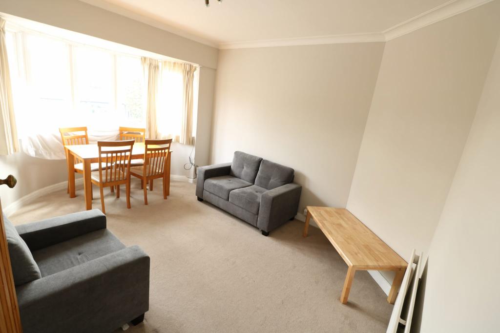 A first floor two bedroom flat with a separate ki