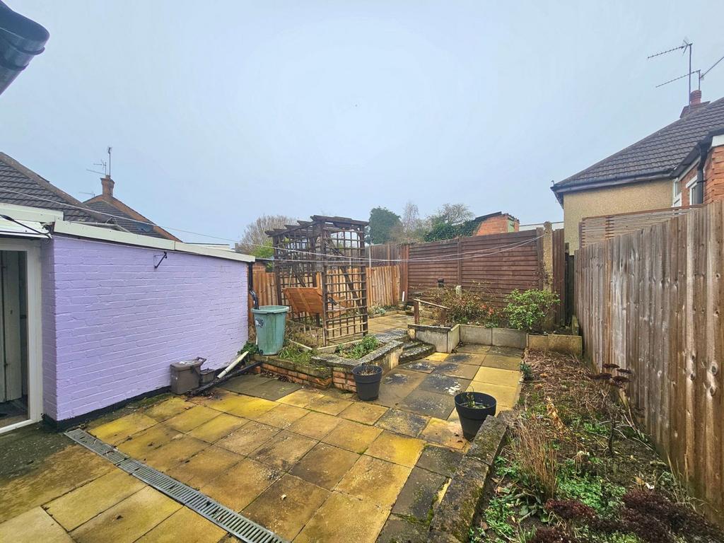 Rear garden