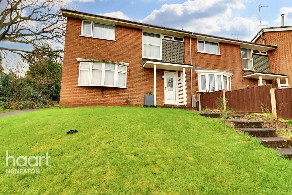Cromdale Close, Nuneaton 3 bed end of terrace house for sale £175,000