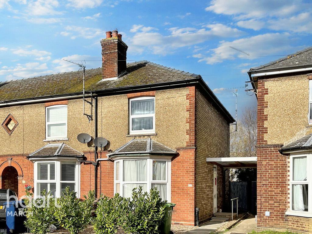 County Road, March 2 bed end of terrace house for sale £200,000