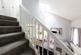Stairs looking to living room
