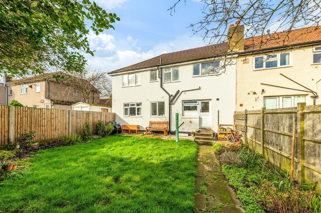 Rear of property