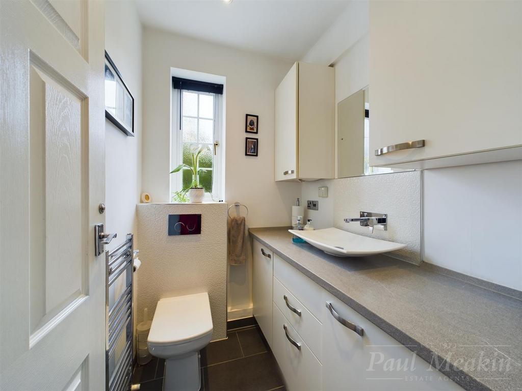 Downstairs cloakroom