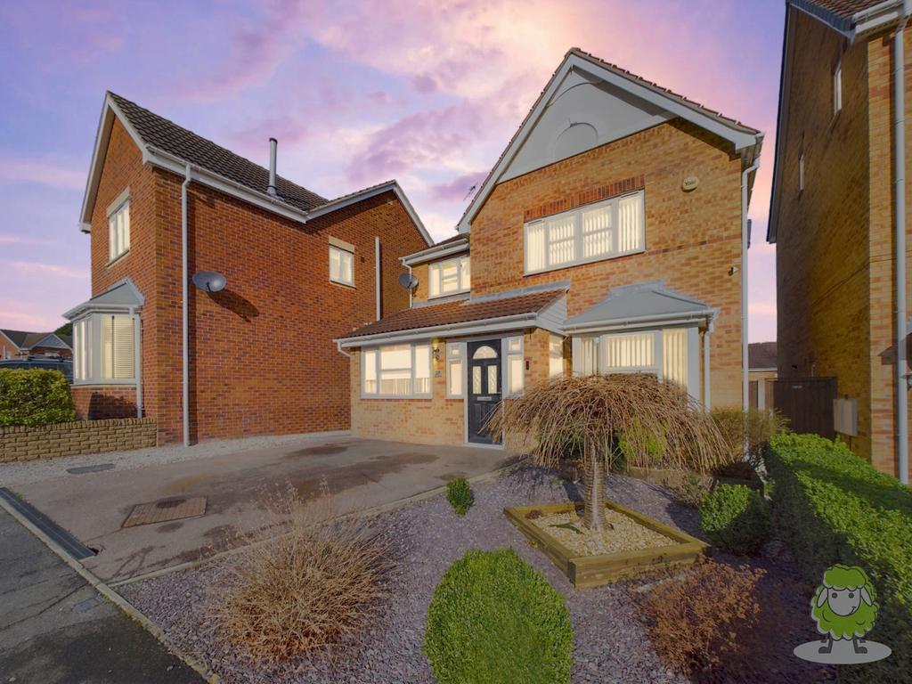 27 Siena Gardens, Forest Town, Mansfield 4 bed detached house for sale