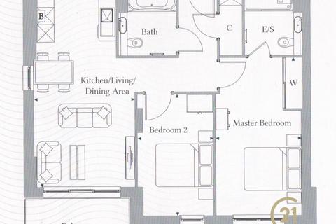 2 bedroom apartment to rent - Sacrist Apartments