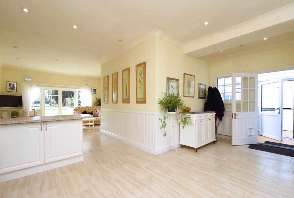 Open-plan living area, open plan living