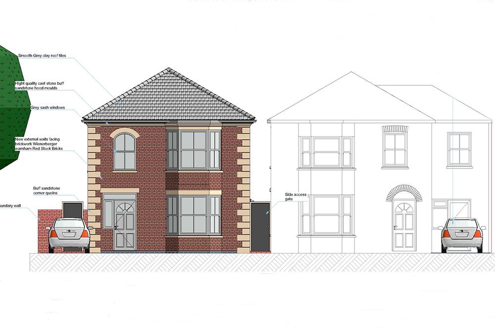 Front Elevation   Drawing