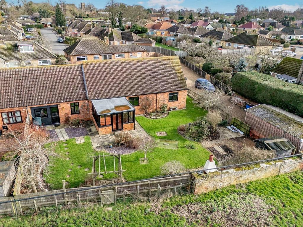 Aerial view rear