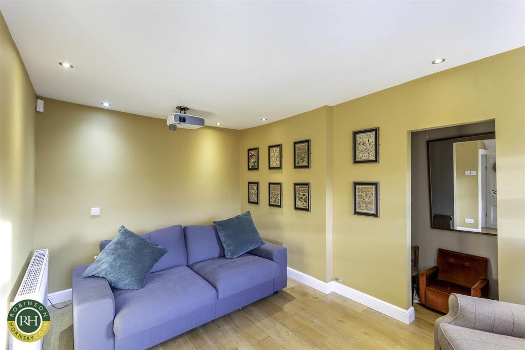 Bedroom / cinema room