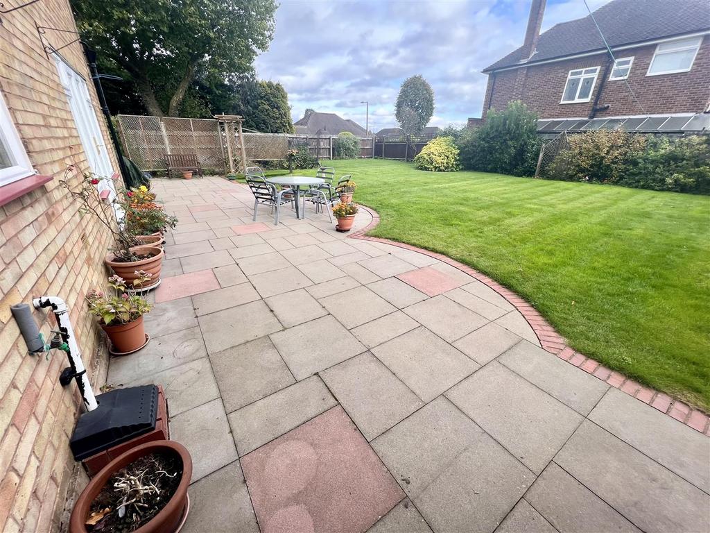 Rear garden