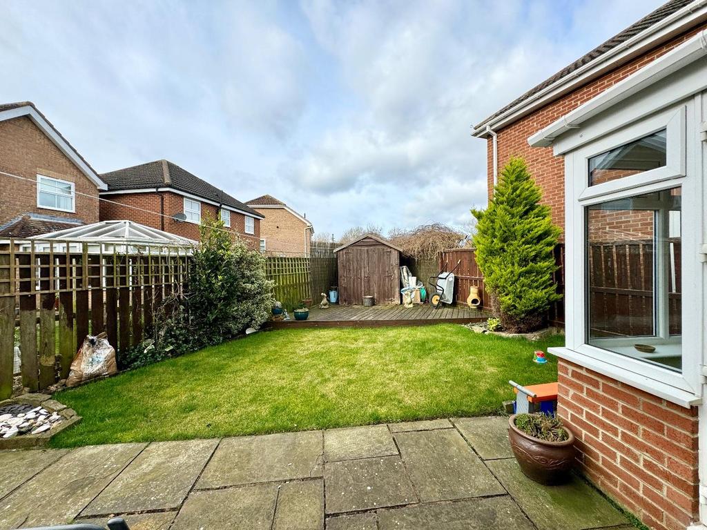 Rear garden
