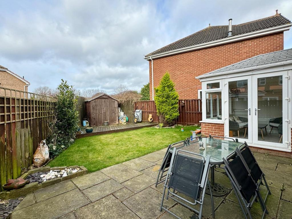 Rear garden
