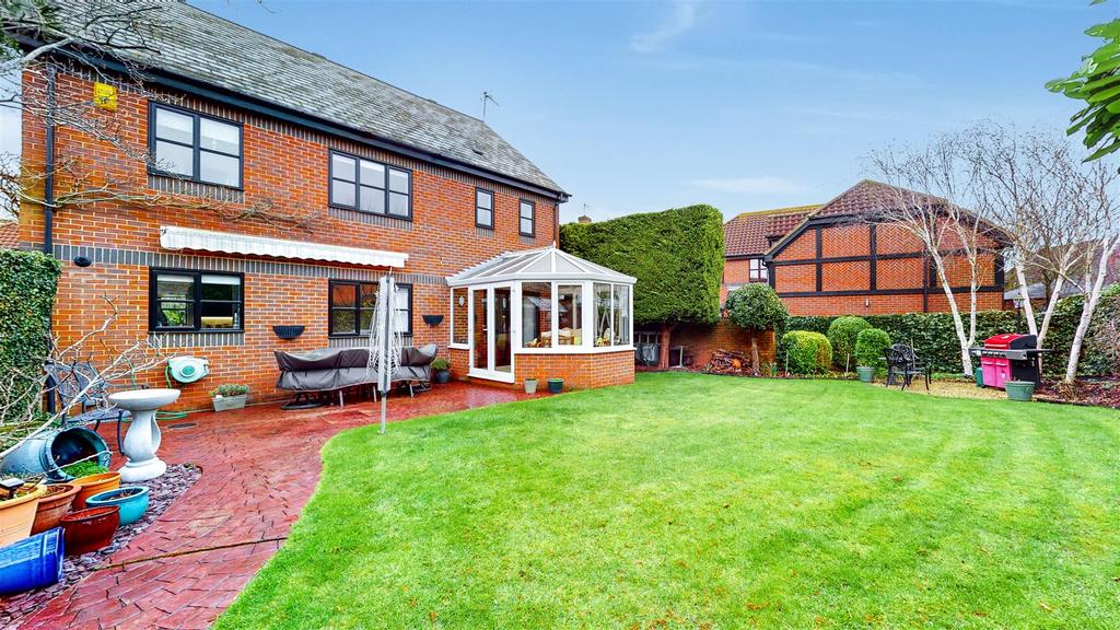 Rear garden