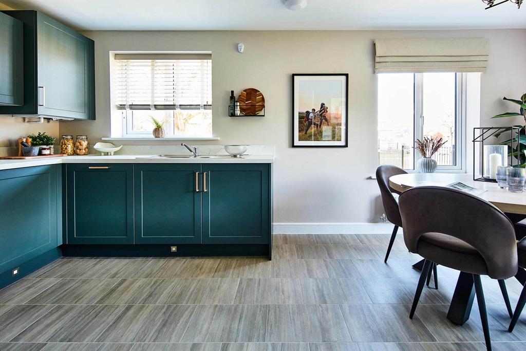 The sociable kitchen/diner is perfect for...