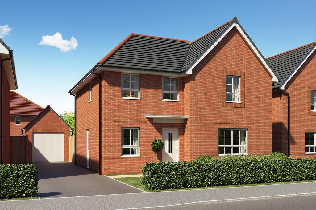 Illustrative image of the Radleigh 4 bedroom home
