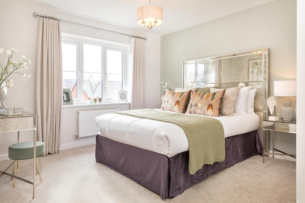 Bedroom in the Bayswater 4 bedroom home