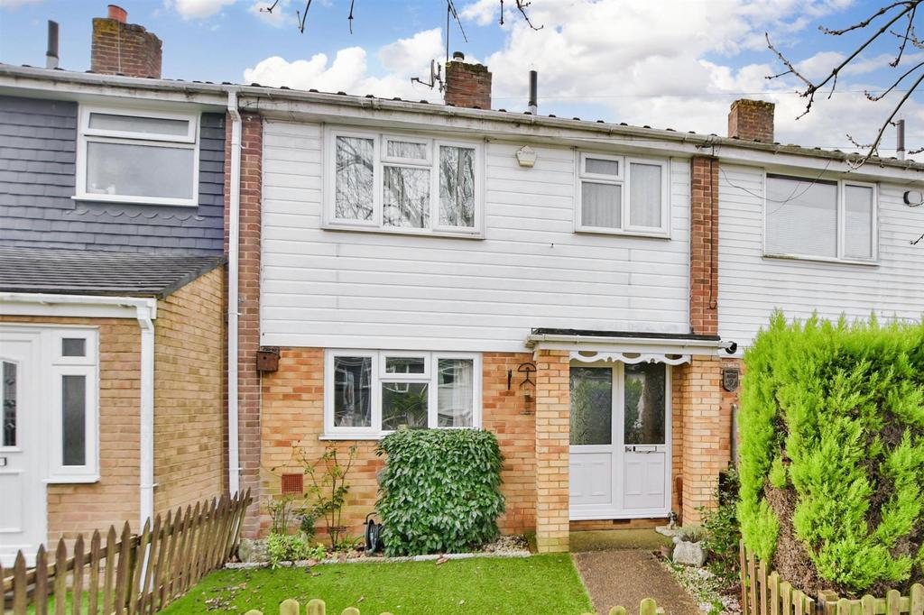Ormsby Green, Parkwood, Gillingham, Kent 3 bed terraced house for sale