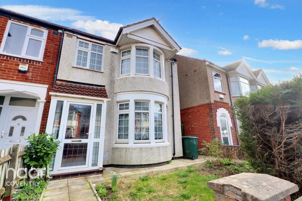Torcross Avenue, Coventry 3 bed end of terrace house for sale £210,000