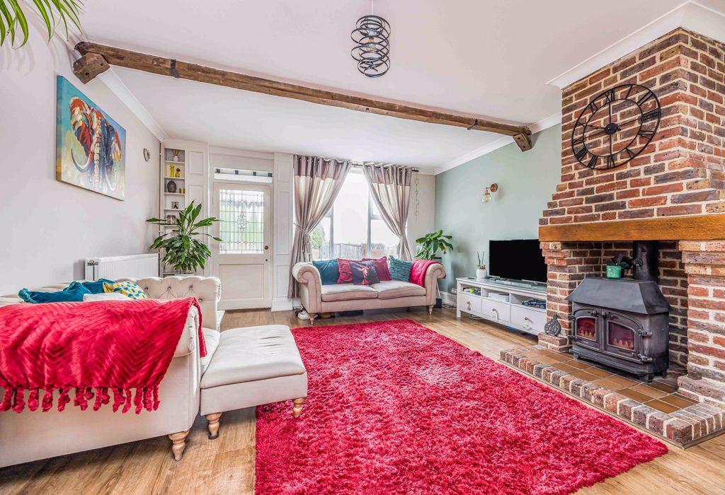 Thorney View, Hayling Island, Hampshire 3 bed terraced house for sale