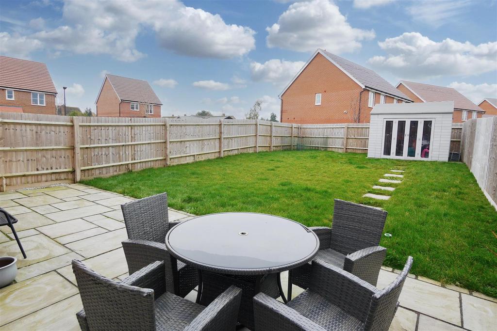 Rear garden