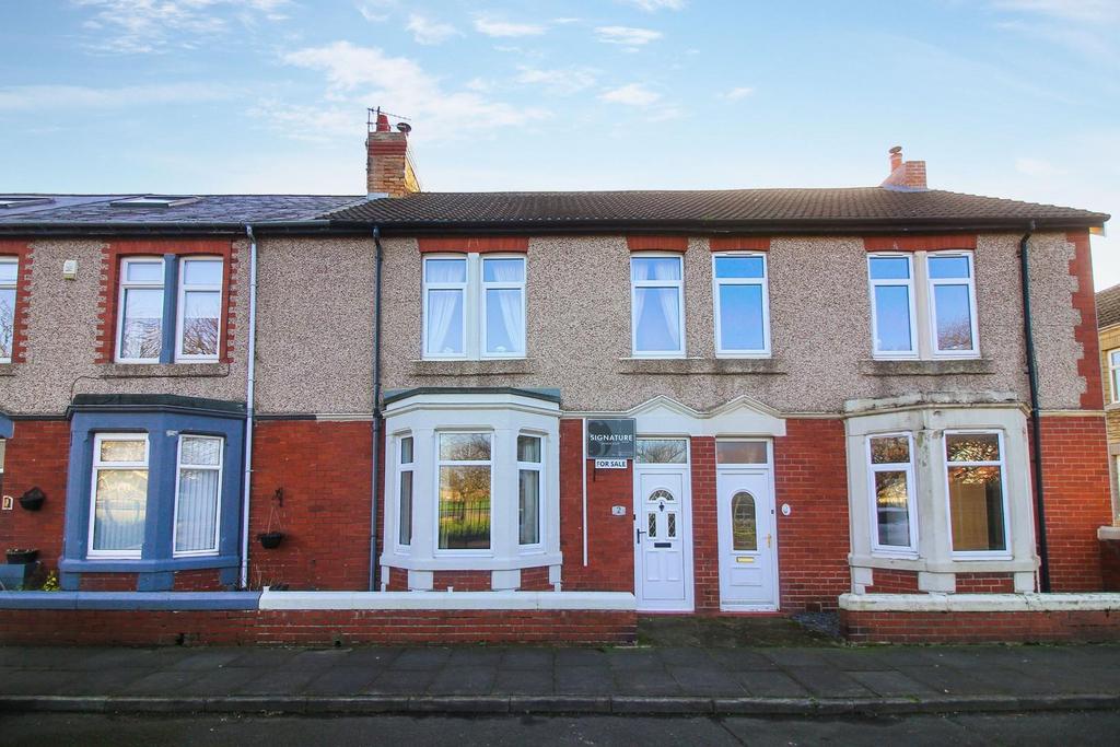 Grasmere Terrace, NewbigginByTheSea 3 bed terraced house for sale