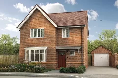 4 bedroom detached house for sale, Plot 102, The Wyatt at Outwood Meadows, Beamhill Road DE13