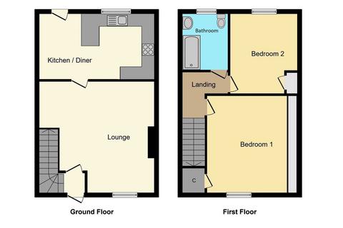 2 bedroom terraced house for sale, Eleventh Street, Horden, Peterlee, Durham, SR8 4QQ