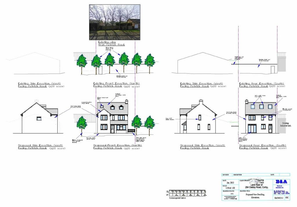 Building Plot On Patrick Road, Corby... Plot for sale £137,500