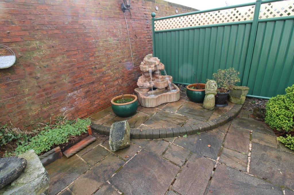 Rear garden