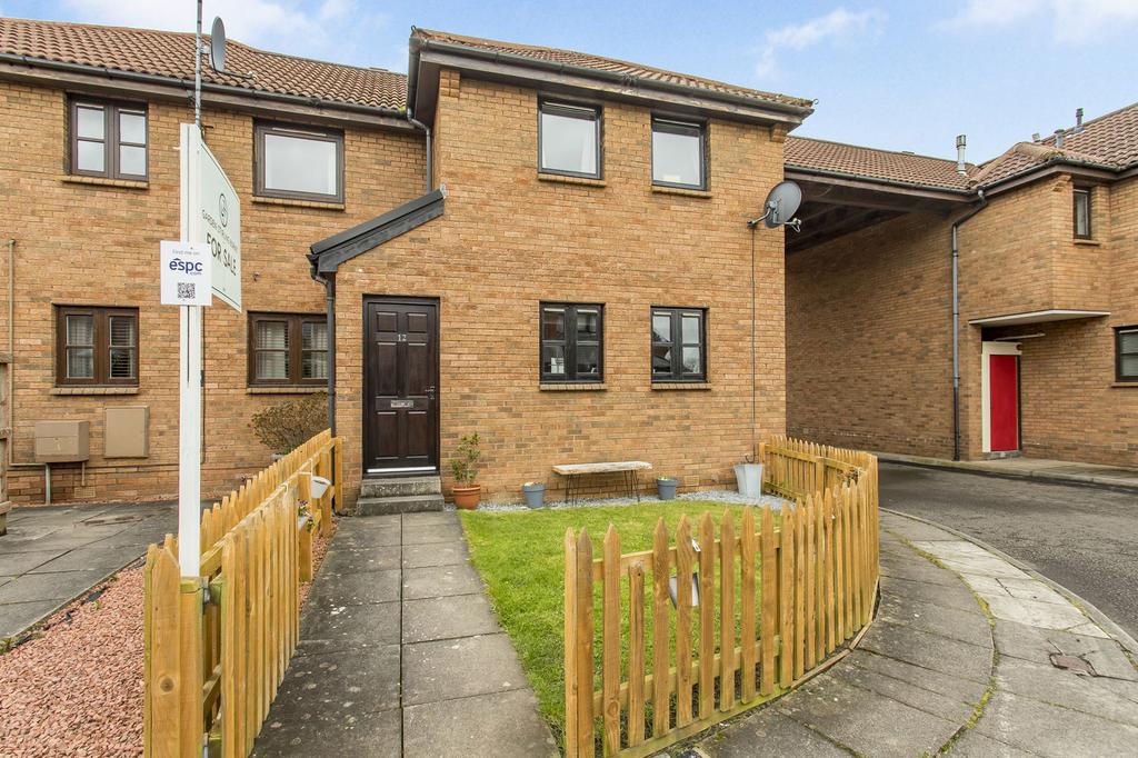 12 Lydgait Gardens, Haddington, EH41 3DB 2 bed semidetached house for