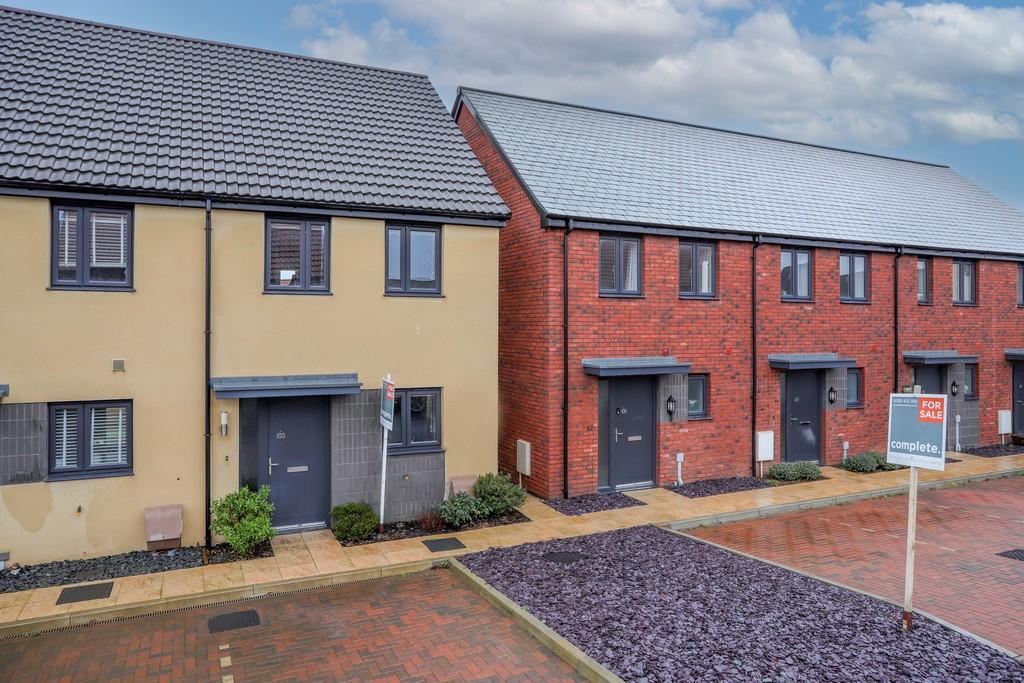 Badger Way, Cranbrook, Exeter 2 bed end of terrace house for sale £235,000