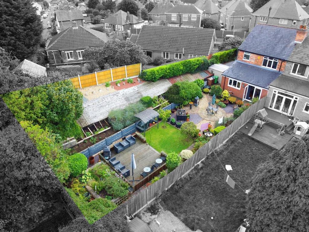 Overhead Rear Garden