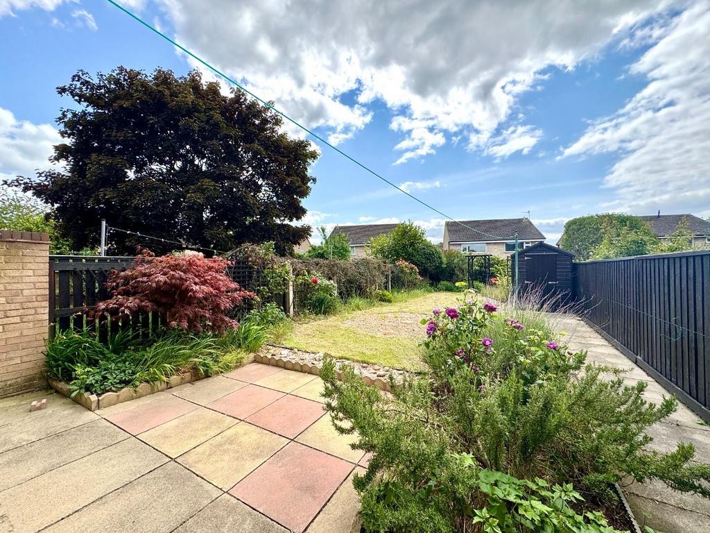Rear garden