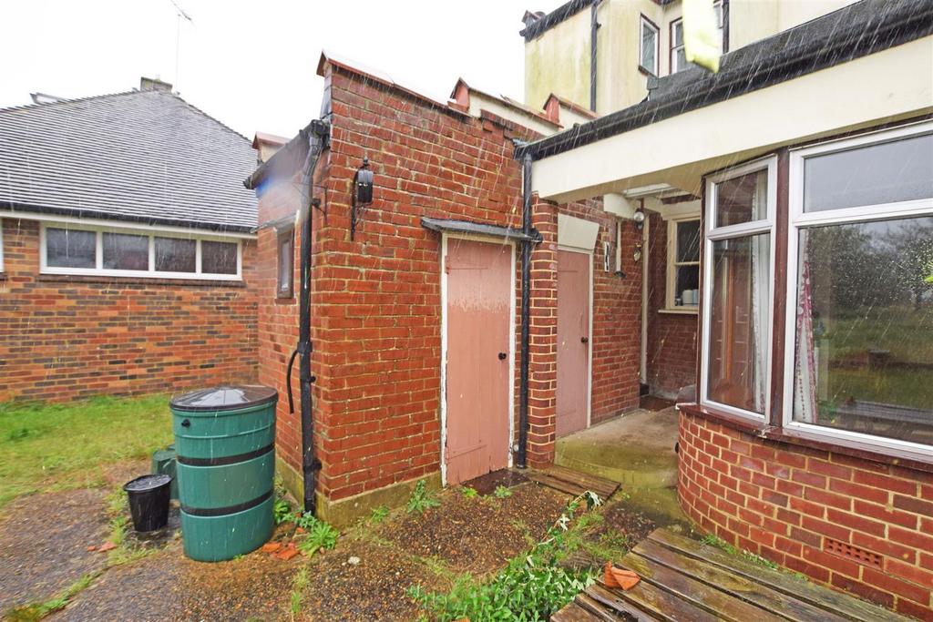 Rear garden/wc