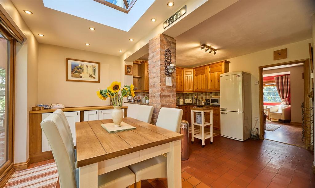 Extended open plan Living Dining Kitchen to rear