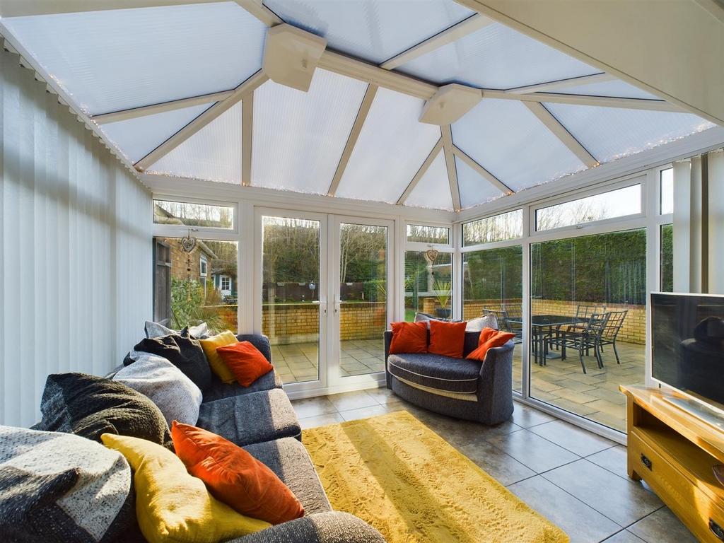 Upvc conservatory: