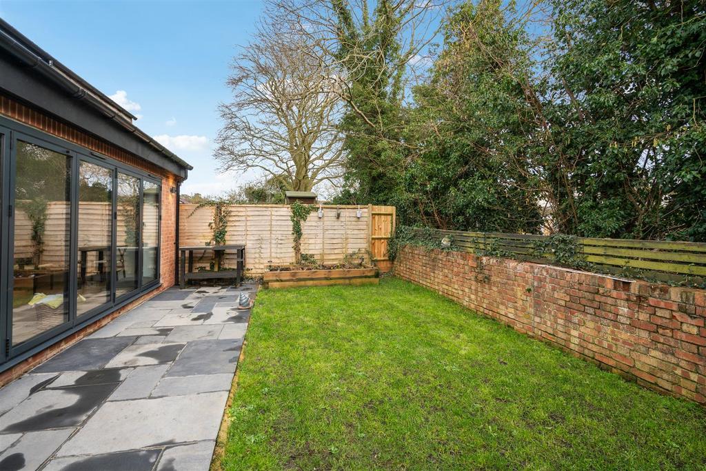 Rear garden