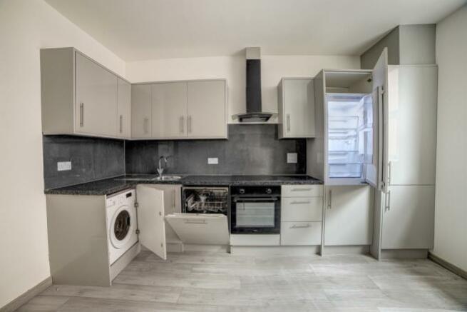 Open Plan Kitchen and Living Area